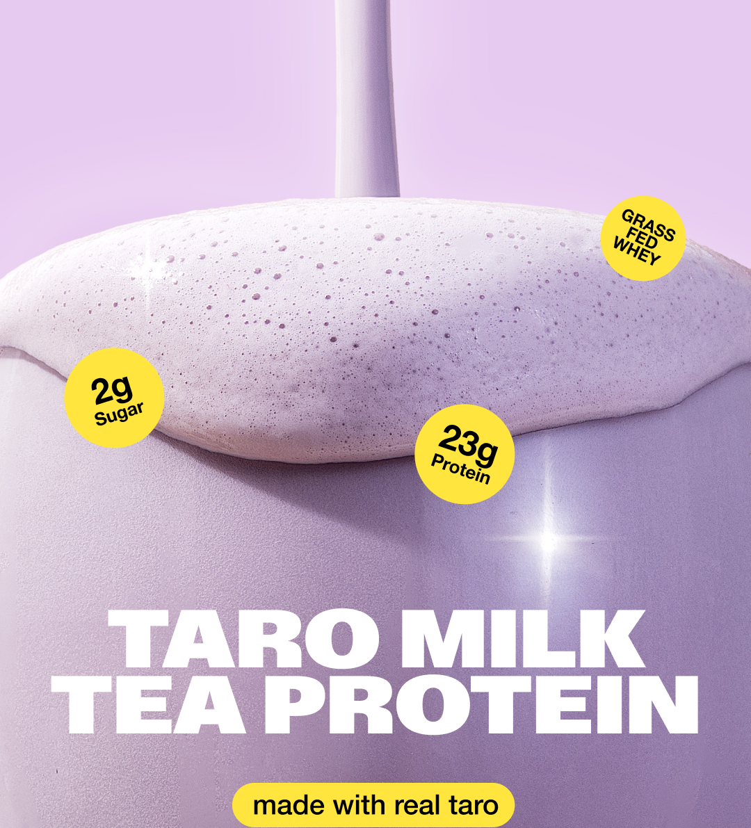 Taro Milk Tea Whey Protein