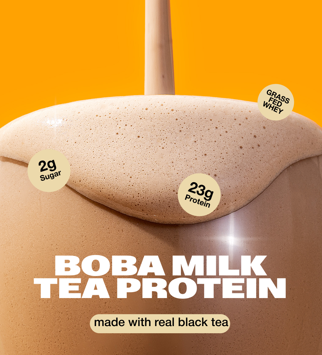 Boba Milk Tea Whey Protein